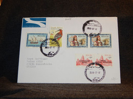 South Africa 2000 Air Mail Cover To Sweden__(2405) - Luftpost