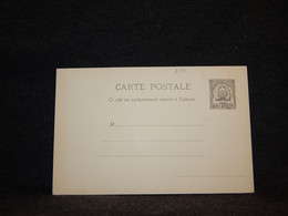 Tunisia 10c Black Unused Stationery Card__(238) - Covers & Documents