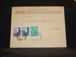 Turkey 1947 Ankara Cover To Switzerland__(2993) - Lettres & Documents