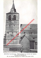 BOCHOLT - Déplacement Du Clocher De L'église - Entreprise Morglia - Le Clocher Déplacé Le 30 Juillet 1910 - Bocholt