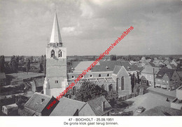 BOCHOLT - 25 September 1951 - De Grote Klok Gaat Terug Binnen - Bocholt