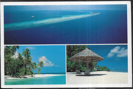 MALDIVES - SCORCI PANORAMICI - VIAGGIATA 1993 - Maldives