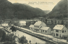 65 / Bordères - Vallée Du Louron - Groupe Scolaire Et Bureau De Poste - Borderes Louron