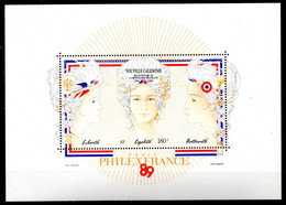 Nouvelle Calédonie 1990 Bloc N° BF 9  Neuf XX MNH  Cote : 7,90€ - Hojas Y Bloques