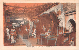 Delcampe - Maroc - TAZA - Une Rue De La Ville Arabe - Taza