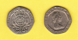 GREAT BRITAIN  20 PENCE 1984 (KM # 931) #6257 - 20 Pence