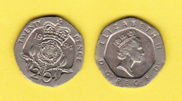 GREAT BRITAIN  20 PENCE 1994 (KM # 939) #6259 - 20 Pence