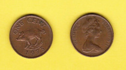 BERMUDA  1 CENT 1973 (KM # 15) #6264 - Bermuda