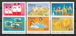 Ghana N° 646/51 Yvert NEUF * - Ghana (1957-...)