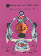 Cartolina - Palermo - Fiera Del Mediterraneo - Pubblicita' Acqua Pozzillo  1960 - Manifestaciones