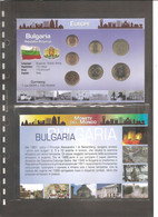 Bulgaria - Folder Bolaffi "Monete Dal Mondo" Serie Completa Emissioni Valori UNC - Bulgarie