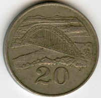 Zimbabwe 20 Cents 1994 KM 4 - Zimbabwe