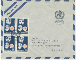 ARGENTINIEN 1968 20. Jahrestag Der Weltgesundheitsorganisation W.H.O. Flp-Bf R!! - FDC