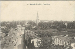 TARN Et GARONNE : Montech, Vue Générale - Montech