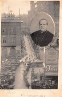 Reims           51        Une Procession Et Monseigneur Longénieux En Médaillon   (voir Scan) - Reims