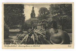 Wolfenbüttel Lessinghaus U. Schloß Stengel Postkarte Ansichtskarte - Wolfenbüttel