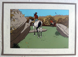 JUILLARD COTHIAS Rare Sérigraphie N/S LES 7 VIES DE L'EPERVIER - Serigraphies & Lithographies