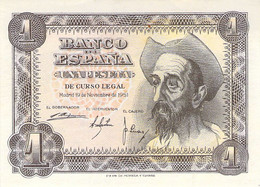 Spanien  1 Pesetas 1951  UNC - 1-2 Peseten