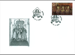 Slovakia - 2021 - Centenary Of Ordination Of First Slovak Bishops - FDC (first Day Cover) - FDC