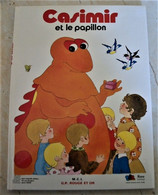 Livre Casimir Et Le Papillon 1979 - Bibliothèque Rouge Et Or