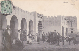 1910. TUNIS LE MARCHE - Tunisia