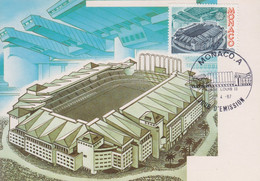 Carte  Maximum  1er  Jour   MONACO   EUROPA    1987 - 1987