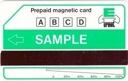 ITALIA : 5416B 5416B SAMPLE  10mm MAG.STRIP URMET PHONE MINT - Tests & Services