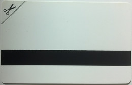 ITALIA : 5407X Completely White Side A/B 10mm Mag.stripe MINT - Tests & Servizi