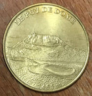 63 LE PUY DE DOME 1465M MDP 1998 MÉDAILLE SOUVENIR MONNAIE DE PARIS JETON TOURISTIQUE MEDALS COINS TOKENS - Zonder Datum