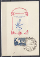 Kaart Van Folhinha Comemorativa Exposicao International De Bruxelles 1958 - Covers & Documents