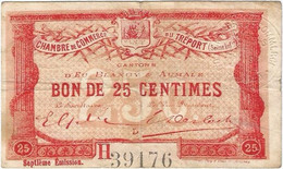 Francia - France 25 Céntimes 13-10-1916 Le Tréport Ref 4735-2 - Chambre De Commerce
