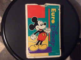 BOÎTE DE JEU  DE CARTES À JOUER GÉANTES  Euro Disney  MICKEY  Disney - 54 Cartes