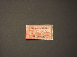 EMISSIONI GENERALI - ESPRESSO - 1919 RE  25 C. - NUOVO(+) - Emissions Générales
