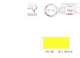 SAN MARINO - 2006 Uff. PT BORGOMAGGIORE - Ema Affrancatura Meccanica Rossa Red Meter Su Busta Viaggiata - 1891 - Briefe U. Dokumente