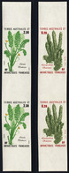 F.S.A.T. (1986) Antarctic Flora. Set Of 2 Margin Imperforate Pairs. Scott Nos 121-2, Yvert Nos 118-9. - Non Dentelés, épreuves & Variétés