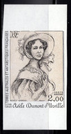 F.S.A.T. (1981) Adele Dumont D'Urville. Margin Imperforate. Scott No C66, Yvert No PA68. - Imperforates, Proofs & Errors