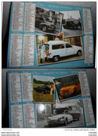 Calendrier Almanach -la Poste-  2016 - Voitures Vintage : CITROEN Méhari, DS, 2CV, RENAULT 4L, 4CV, PEUGEOT 304 - Grand Format : 1991-00