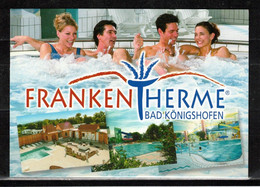 497X * FRANKEN THERME BAD KÖNIGSHOFEN * IN 4 ANSICHTEN **!! - Bad Koenigshofen