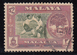 Malacca $2.00 Used 1960, Tree, Dersilat  Malaya / Malaysia - Malacca