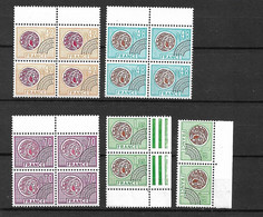 France Préoblitérés N° 134   à 137 X  4      Neufs    * *   B  / TB =MNH F/VF     Voir Scans       - 1964-1988