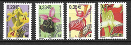 France Préoblitérés N° 244 à 247  Orchidées Neufs * * B  / TB= MNH F/VFvoir Scans  - 1989-2008