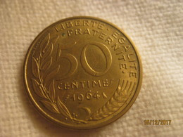 France: 50 Centimes 1964 (4 Plis) - 50 Centimes