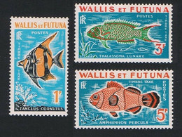 Wallis And Futuna 1963 Mi.No. 37 - 39 Fishes Marine Life 3v MNH**   7,00 € - Nuovi