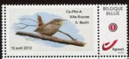 Belgie Birds SPAB Buzin Gepersonaliseerde Zegel Duostamp MNH Ce-Phil-A 2012 - Sellos Privados