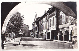 LISLE SUR TARN  ROUTE DE TOULOUSE  ANCIENNE MAIRIE  CARTE  CIRCULEE - Lisle Sur Tarn