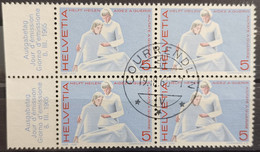 1965 Krankenpflegerin & Patient Viererblock MiNr: 808 - Autres & Non Classés