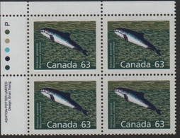 Canada Yvert 1171 ** Marsouin Commun Dentelé 12 Au Lieu De 14 - Variedades Y Curiosidades