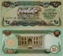 IRAQ       25 Dinars       P-72       1982 / AH1402       UNC - Iraq