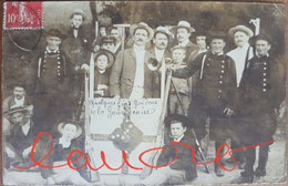 Gouezec.exceptionnelle Carte Photo Société De Tir De La Gouezecoise.variante Unique De La Carte éditée Par Le Doaré - Gouézec