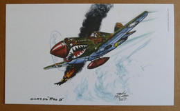 MOLINARI - LES TIGRES VOLANTS Ex-libris CURTISS P40B - Künstler M - O